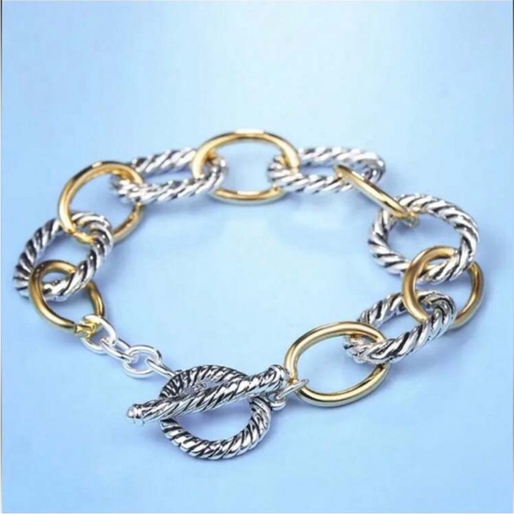 Wire Rope Braided Charm Bracelet - Picture 4 of 5